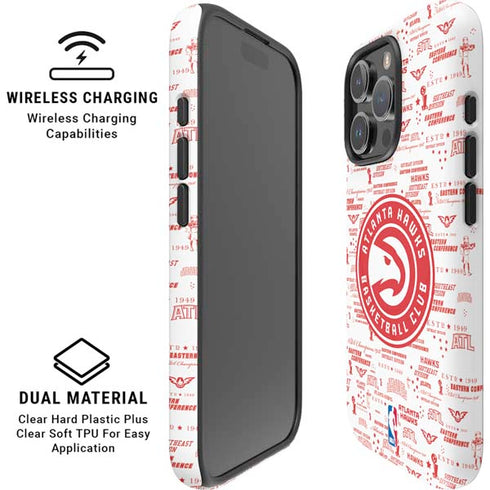 NBA Atlanta Hawks Blast iPhone 16 Pro Magsafe Impact Case